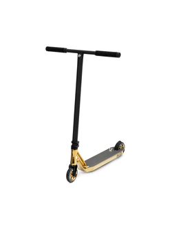 Самокат Комета Гелиос Чёрно-Золотой