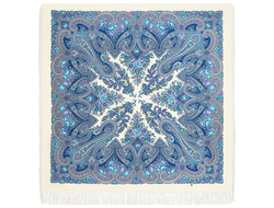 Павловопосадский платок Фиалковые ночи 1978-0