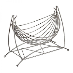 Корзина для фруктов настольная подвесная хром