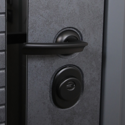 Стальная дверь   Оникс. Заказная модель.