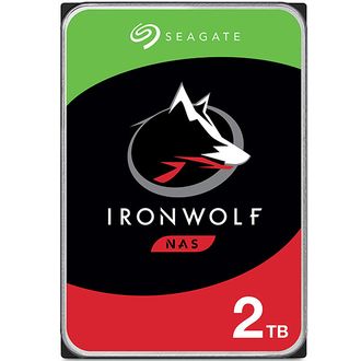 Жесткий диск HDD 2000 Gb Seagate IronWolf NAS ST2000VN004, 3.5", 64Mb, SATA III