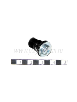 Втулка крепления стекла снегохода Полиуретан 50-00-006 (PU54/M80/черный)