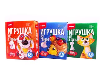 Игрушка из глины оптом (для детей 5+)