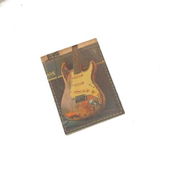 Обложка на студенческий билет с принтом "Гитара"