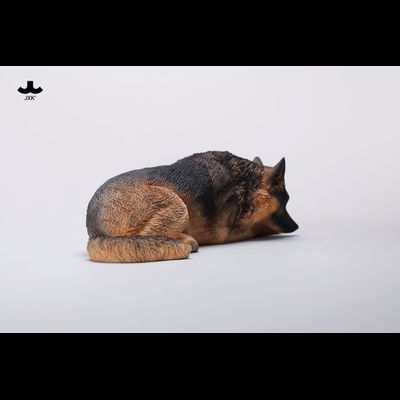Немецкая овчарка (лежащая) - Коллекционная фигурка 1/6 Lying German Shepherd Figurine (JXK254A) - JXK