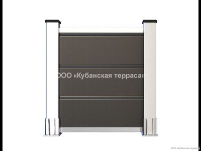 Заборная секция ДПК JIMBARAN 3/1