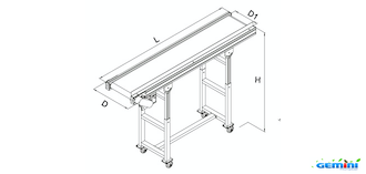 Ленточный конвейер SCB-500