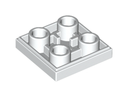 Tile, Modified 2 x 2 Inverted, White (11203 / 6013866)