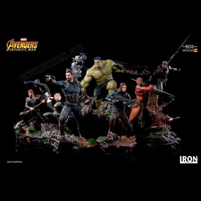 Капитан Америка (Мстители: Война бесконечности) КОЛЛЕКЦИОННАЯ ФИГУРКА (статуэтка) 1/10 Marvel Captain America Scale 1/10 - Avengers: Infinity War - Iron Studios