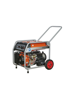 Генератор бензиновый TOR KM9500H 7,0 кВт 220В 27 л с электростартером и колесами