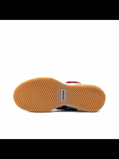 Кроссовки Converse Basketball Mid Top высокие цветные