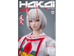 Девочка-они Рируя (в белом) - Коллекционная фигурка 1/6 SCALE The Girls of Armament Rirua OOKAMI (I8-GLIE002) - i8toys x Gharliera