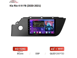 Штатная магнитола FarCar XL1253M для Kia Rio 4 IV FB (2020-2021) на Android (6gb/128gb/DSP/WiFi/4G/GPS/BT)