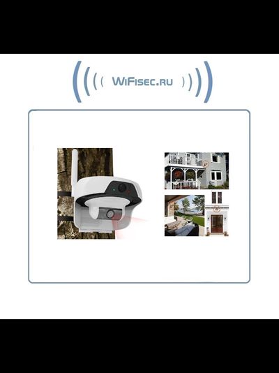 FreeCam, Всепогодная автономная беспроводная (WiFI) IP видеокамера на аккумуляторе с DVR на солнечной батарее, HD (Clever Dog)