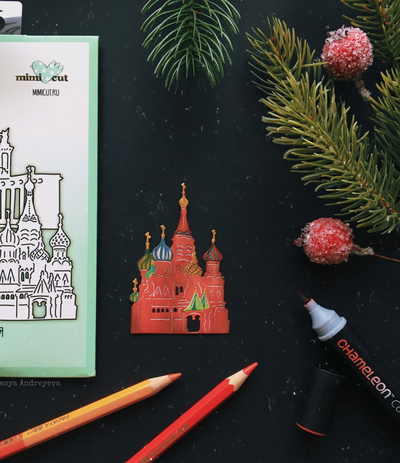 Набор ножей для вырубки «Москва Златоглавая»