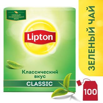Чай Lipton Clear Green зеленый 100 пакетиков