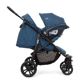 Joie Litetrax 4 DLX 2 в 1 прогулочная коляска + автокресло Joie I-Snug группа 0 +