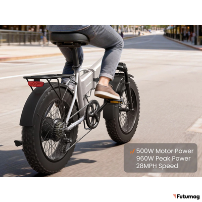 Электровелосипед PUCKIPUPPI DACHSHUND серый