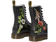Dr. Martens 1490 Wild Botanics Floral Black высокие