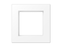 Рамка 1 пост, цвет матовый белый - A550 - Jung A5581BFWWM
