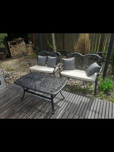 Садовый комплект из литого алюминия Valeria II