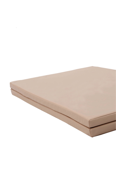 Мат № 16 (135 х 123 х 4) складной "PERFETTO SPORT" бежевый в Воронеже