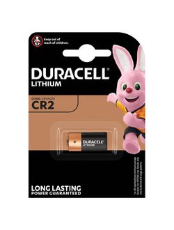 Батарейка DURACELL Ultra CR2, Lithium, 1 шт., в блистере, 3 В, 75054620