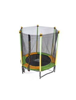 Батут DFC JUMP KIDS 55" зелено-желтый