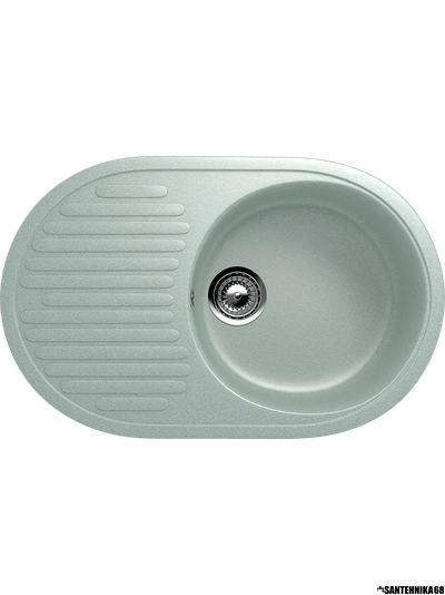 Мойка из искусственного камня Ulgran U-107 (730х455 мм)