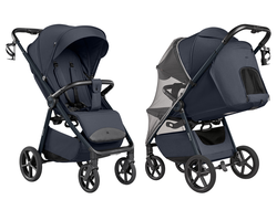 Коляска прогулочная Carrello Bravo Lite CRL-5529 2026, Midnight Blue (Синий)