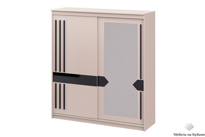 Шкаф-купе № 25 Меланж 200 см