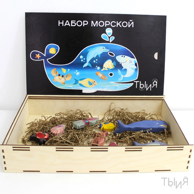 Набор сенсорных коробочек «Мир открытий»