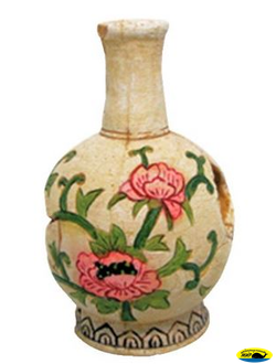 A8111580 Кувшин с оранжевыми цветами S 8,2*8,2*12,8