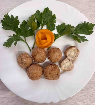 Куриные шарики с сыром