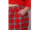 Женский домашний костюм больших размеров Арт. 19706-4929 (цвет красный) Размеры 66-80