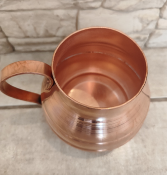 Медная кружка пивная.  Россия All-copper арт.147