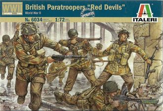 6034 Солдатики British Paratroopers (WWII) 1/72