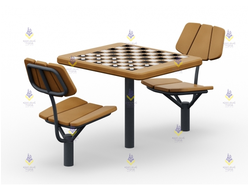 1544 Стол игровой «Шашки»