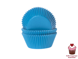 Капсулы бумажные для выпечки Голубые, 100 шт