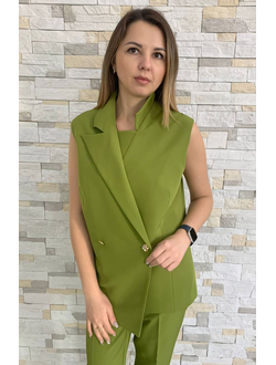 Жилет 732-1225 оливка (для комплекта с брюками 431-1225)
