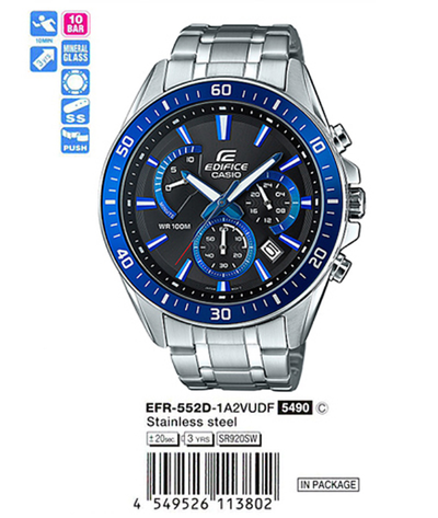 Часы Casio EFR-552D-1A2