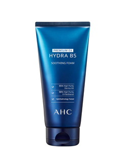 Премиальная пенка для умывания с успокаивающим действием AHC Premium Hydra B5 Soothing Foam