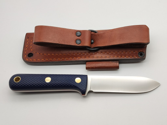 Нож Кефарт Мини сталь VG10 синяя микарта