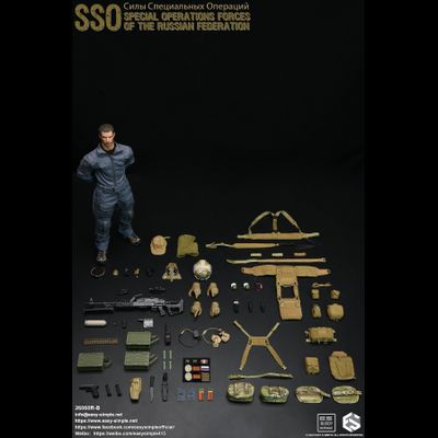 Боец сил специальных операций (ССО) РФ - Коллекционная ФИГУРКА 1/6 Russian Special Operations Forces (SSO) (26060R-B) - Easy&amp;Simple