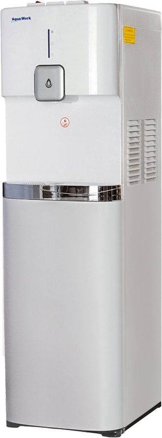 Aqua Work 1665-S белый с загрузкой снизу, с нагревом и компрессорным охлаждением