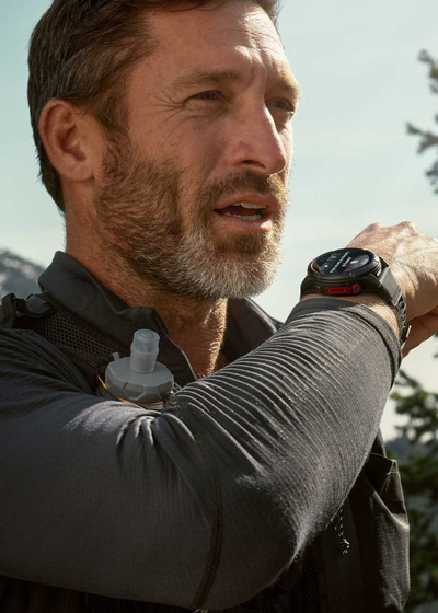 Часы Garmin Fenix 8 Pro — 51 мм MicroLED Sapphire Carbon Gray DLC Titanium Black / Pebble Gray