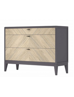 КОМОД ШИРОКИЙ 3-ЯЩИКА «ТОСКАНА» ART.T-959/D7/M (L125*P44*H85) TIMBER