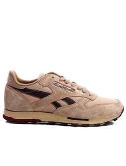 Кроссовки Reebok Classic Leather cветло-коричневые