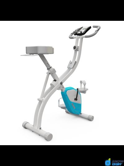 Велотренажер X-Bike DFC DavCreator, бело-голубой B02
