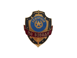 Нагрудный знак "Дежурный по взводу" (НЕТ В НАЛИЧИИ)